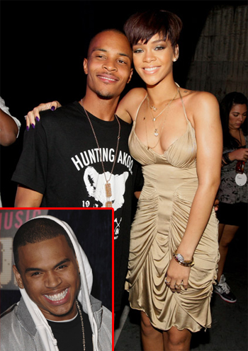 T.I , Rihanna et le cadet Chris Brown